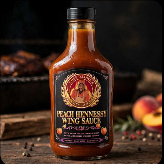 Peach Henny Wing Sauce